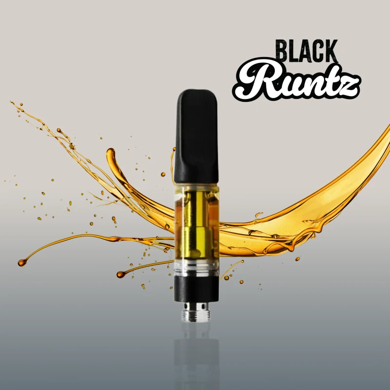 A vape cart of THCa strain black runtz cheap carts near me