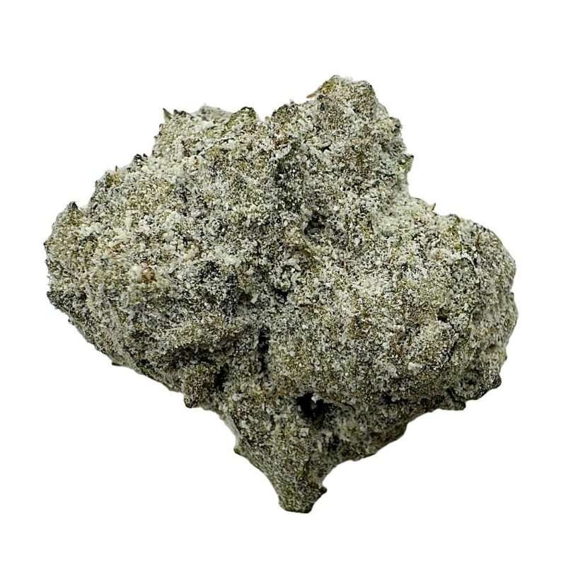 THCa Flower covered in Isolate snow caps