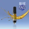 A vape cart of THCa strain blue razz potent and pure cheap thca carts