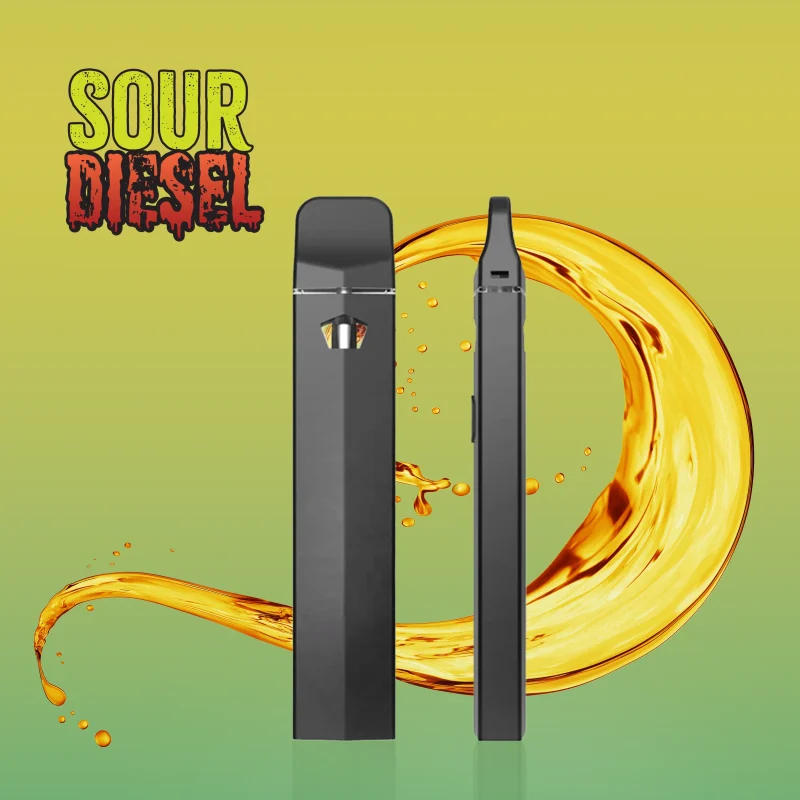 A disposable device vape of THCa strain sour diesel near me esph