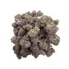 a pile of green hemp flower
