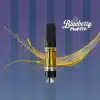 A vape cart of THCa strain blueberry muffin potent and pure cheap thca carts