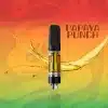 A vape cart of THCa strain papaya punch potent and pure cheap thca carts