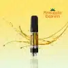 A vape cart of THCa strain pineapple express potent and pure cheap thca carts