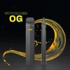 black vaping device with thca distillate